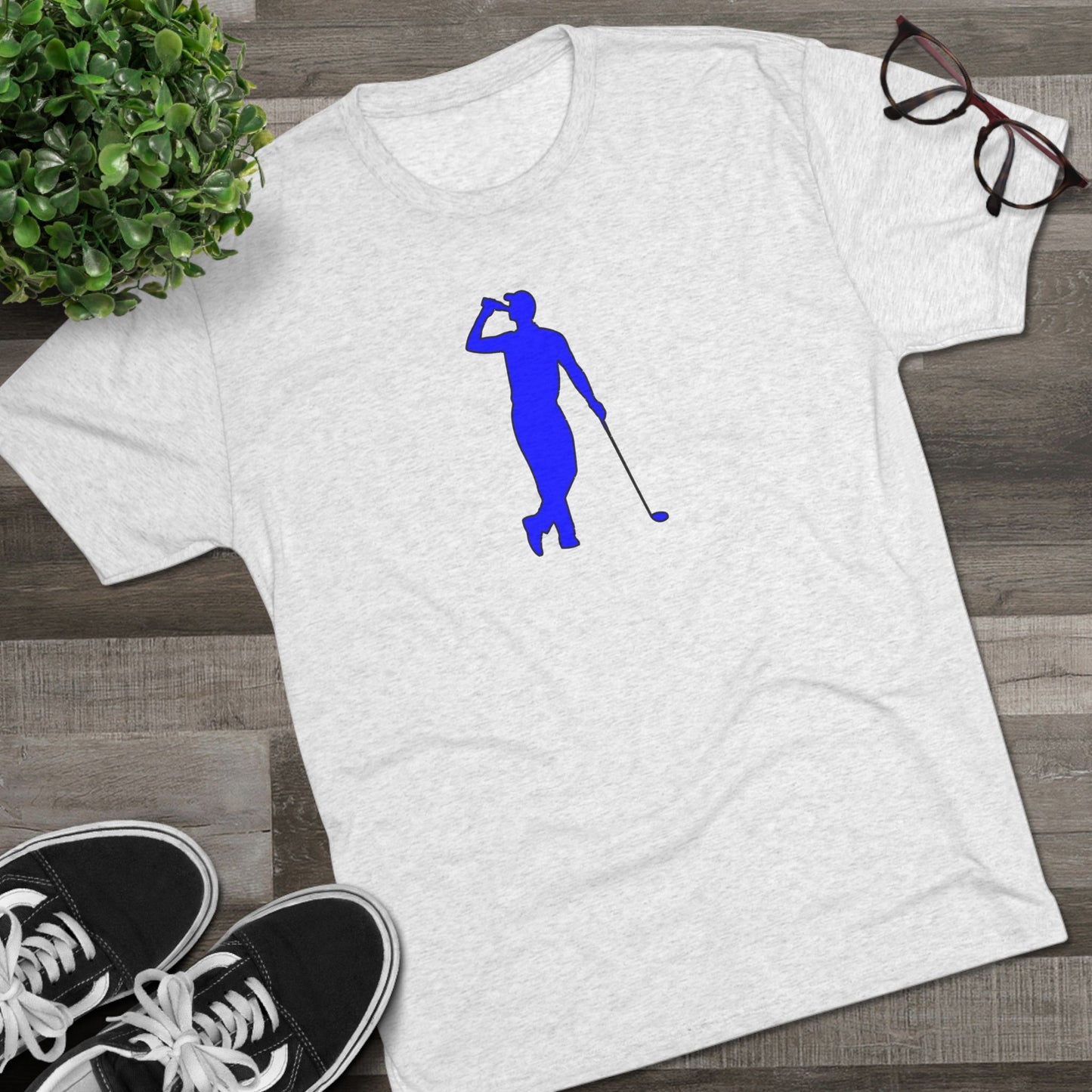 Weekend Warrior Blue Tee