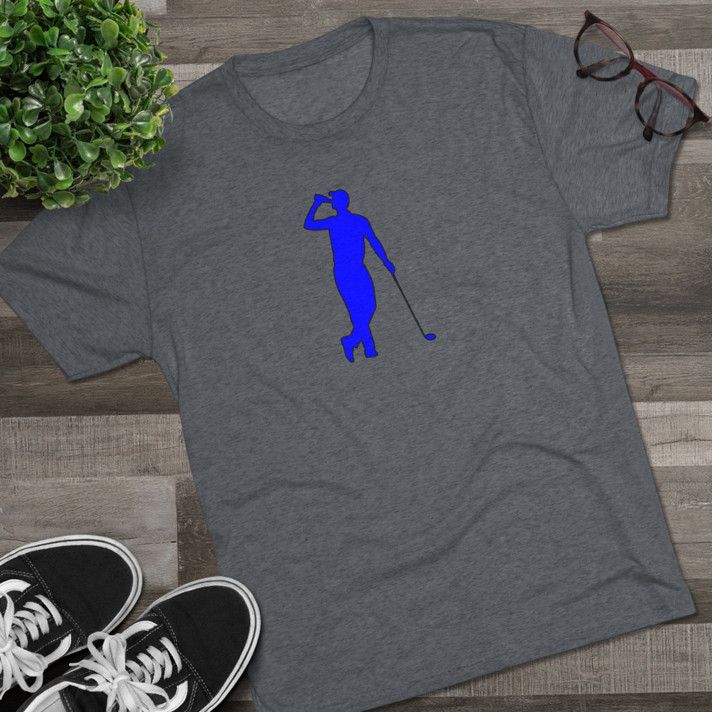 Weekend Warrior Blue Tee